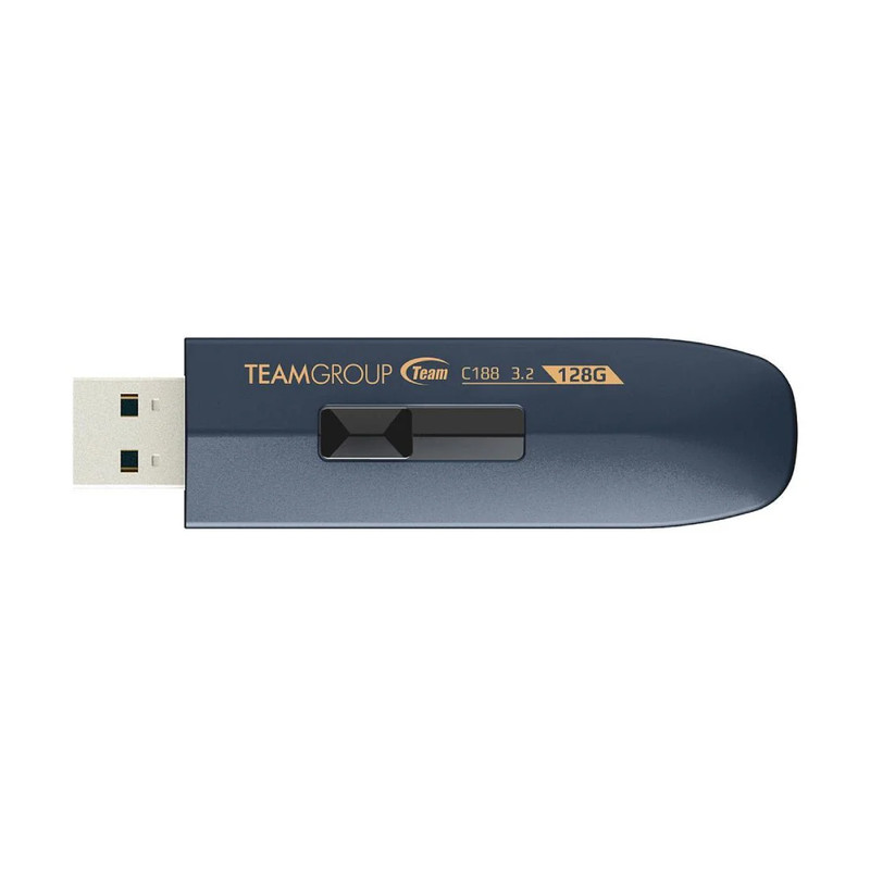 Team Group C188 128GB USB 3.2 Gen1 Flash Drive - مساحة تخزين